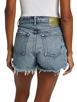 Douglaston Mid-Rise Denim Shorts