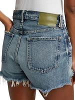 Douglaston Mid-Rise Denim Shorts