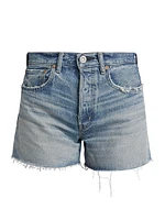 Bayville Mid-Rise Denim Shorts