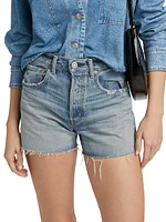 Bayville Mid-Rise Denim Shorts