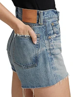 Bayville Mid-Rise Denim Shorts