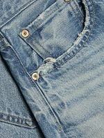 Bayville Mid-Rise Denim Shorts