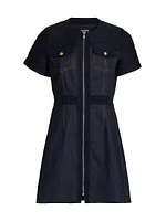 Layla Braided Tweed Minidress