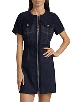 Layla Braided Tweed Minidress