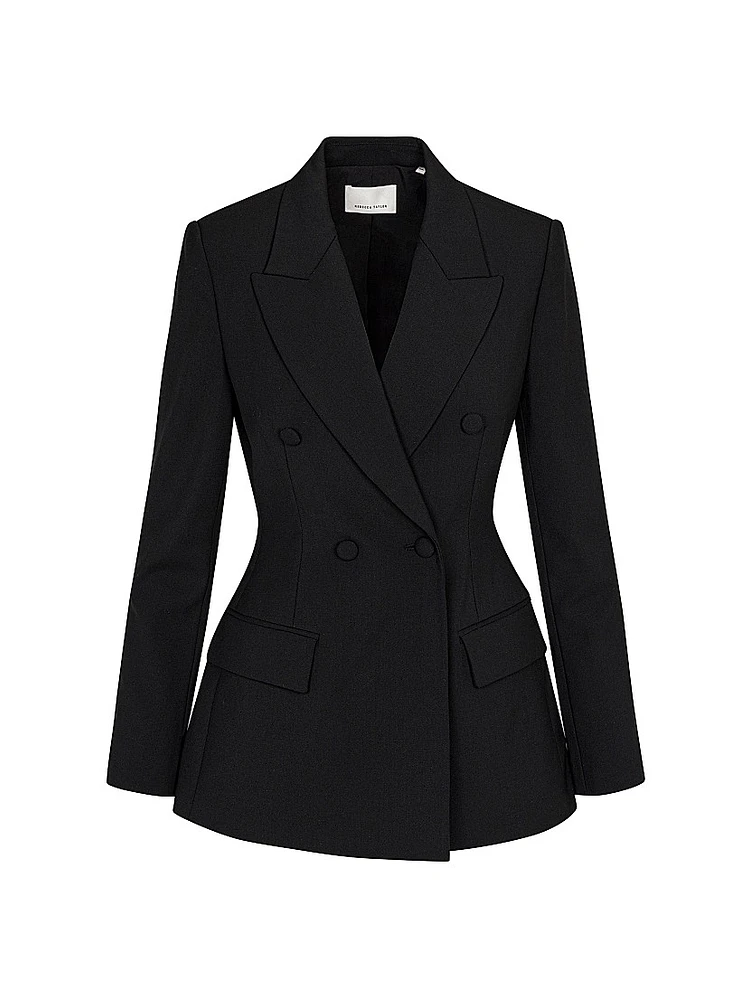 Calvary Twill Double Breasted-Blazer