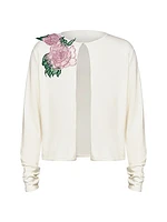 Carson Floral Knit Cardigan
