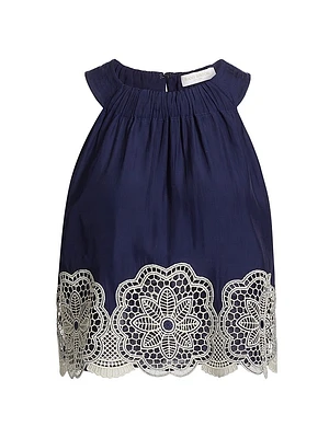 Estella Lace Crop Top