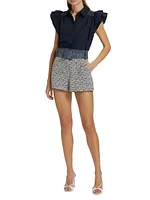 Marceline Smocked Cotton Top