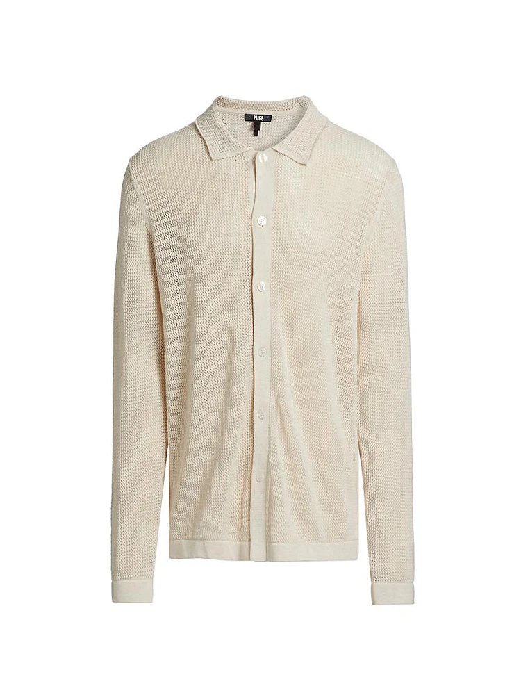Wilkinson Heathereded Button-Front Sweater