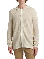 Wilkinson Heathereded Button-Front Sweater