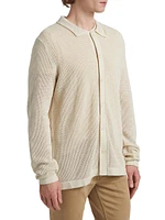 Wilkinson Heathereded Button-Front Sweater