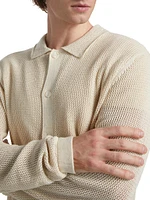 Wilkinson Heathereded Button-Front Sweater