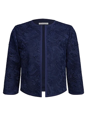 Harper Paisley Lace Crop Jacket