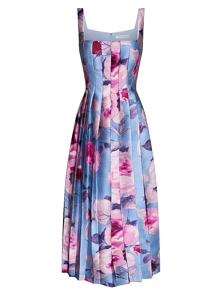 Maeve Rose Seamed Cocktail Dress