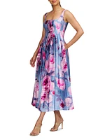 Maeve Rose Seamed Cocktail Dress