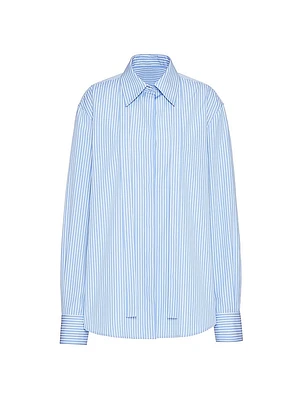 Classic Stripe Poplin Shirt