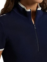 Sport Half-Zip Sweater Dress