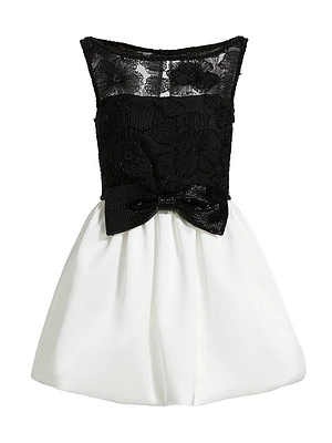 Tulle Fit & Flare Minidress