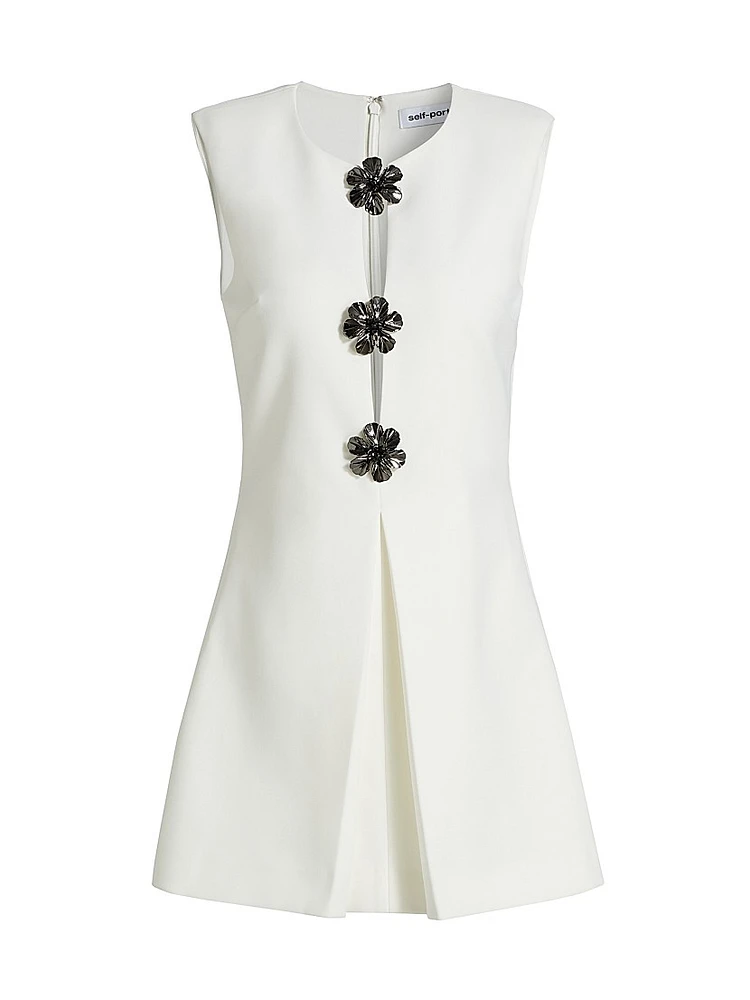 Crepe Sleeveless A-Line Playsuit