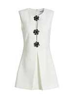 Crepe Sleeveless A-Line Playsuit