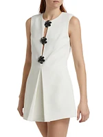 Crepe Sleeveless A-Line Playsuit