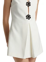 Crepe Sleeveless A-Line Playsuit