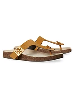 Mellow Leather Thong Sandals