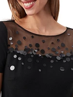 Kittany Sequin Sheath Dress