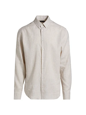 Solid Linen Classic Shirt