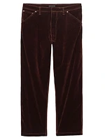 Velvet Denim Trousers