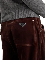 Velvet Denim Trousers