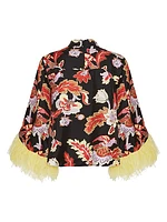 Make an Exit Top with Feathers