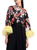 Make an Exit Top with Feathers