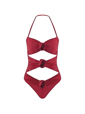 Lantana Cut-Out One-Piece Swimsuit
