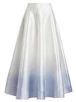 Cragiburne Ombré A-Line Maxi Skirt