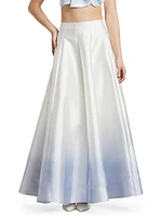 Cragiburne Ombré A-Line Maxi Skirt
