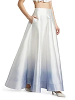 Cragiburne Ombré A-Line Maxi Skirt