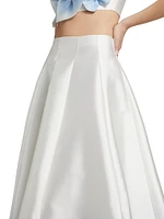 Cragiburne Ombré A-Line Maxi Skirt
