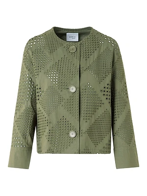 Diamond Eyelet Jacket