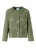 Diamond Eyelet Jacket
