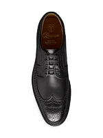 Mason Brogue-Detail Leather Derbys