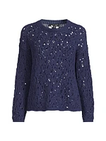 Relaxed Fit Crewneck Sweater