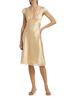 Florence Silk Midi-Dress
