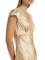 Florence Silk Midi-Dress