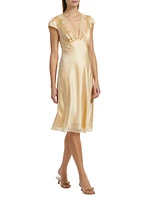 Florence Silk Midi-Dress