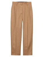 Camel-Hair Pants