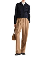 Camel-Hair Pants