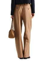 Camel-Hair Pants