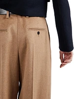 Camel-Hair Pants