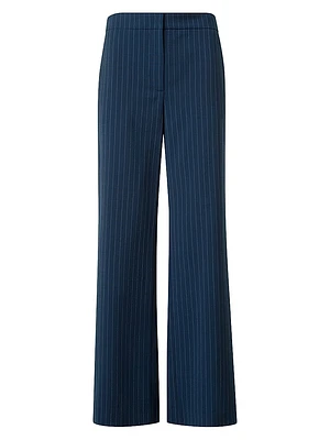 Marlon Pinstripe Virgin Wool-Blend Pants